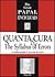 Quanta Cura & The Syllabus Of Errors