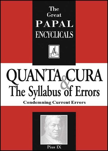 Quanta Cura & The Syllabus Of Errors (Paperback)