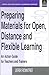 Preparing Materials for Open, Distance and Flexible Learning: An Action Guide for Teachers and Trainers (Open and Flexible Learning Series)