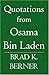Quotations from Osama Bin Laden