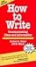 How to Write by Herbert E. Meyer