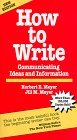 How to Write: Communicating Ideas and Information
