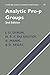 Analytic Pro-P Groups (Cambridge Studies in Advanced Mathematics, Series Number 61)