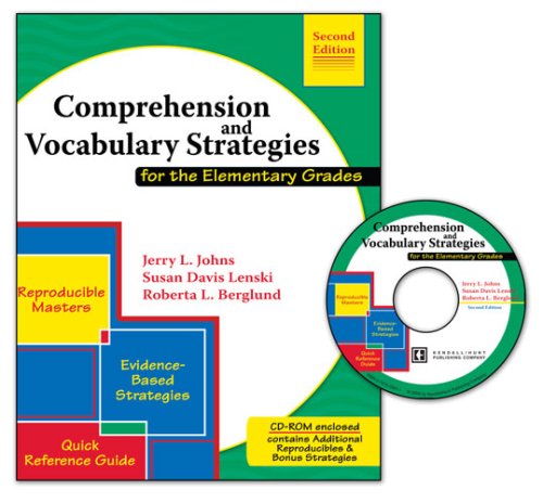 Comprehension and Vocabulary Strategies for the Elementary Grades w/ CD ROM (Misc. Supplies)