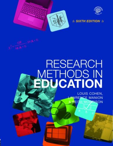 Research Methods in Education (Paperback)
