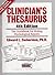 Clinician's Thesaurus by Edward L. Zuckerman