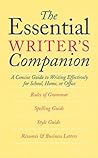 Essential Writer's Companion by American Heritage