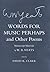 Words for Music Perhaps and Other Poems by W.B. Yeats
