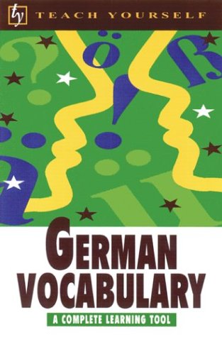 German Vocabulary (Teach Yourself)