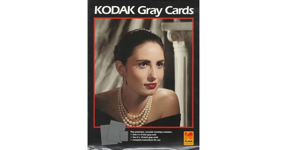 KODAK Gray Cards by Eastman Kodak Company