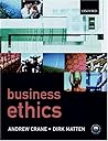Business Ethics: A European Perspective: Managing Corporate Citizenship and Sustainability in the Age of Globalization