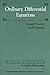 Ordinary Differential Equations (Classics in Applied Mathematics, Series Number 6)