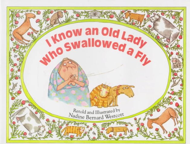I Know an Old Lady Who Swallowed a Fly (Hardcover)