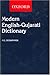 A Modern English-Gujarati Dictionary