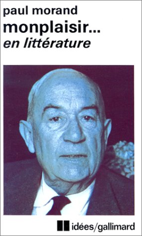 Monplaisir  En Littérature (Mass Market Paperback)