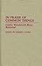 In Praise of Common Things: Lizette Woodworth Reese Revisited (Contributions in American Studies)