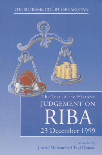 The text of the historic judgement on riba (interest)