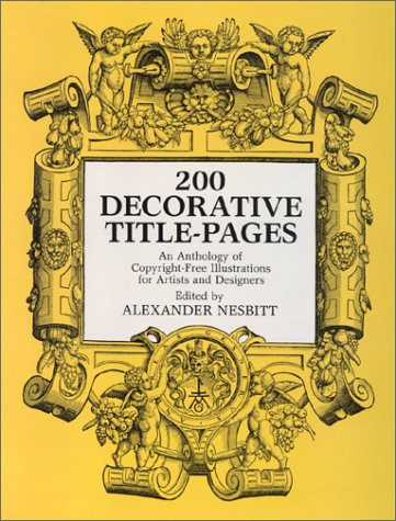 Two Hundred Decorative Title Pages (Paperback)