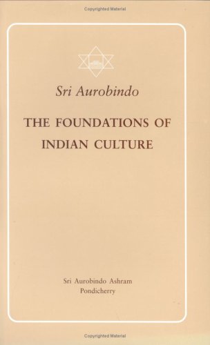 Foundations of Indian Culture (Hardcover)