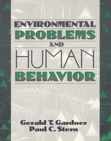Environmental Problems and Human Behavior (Paperback)