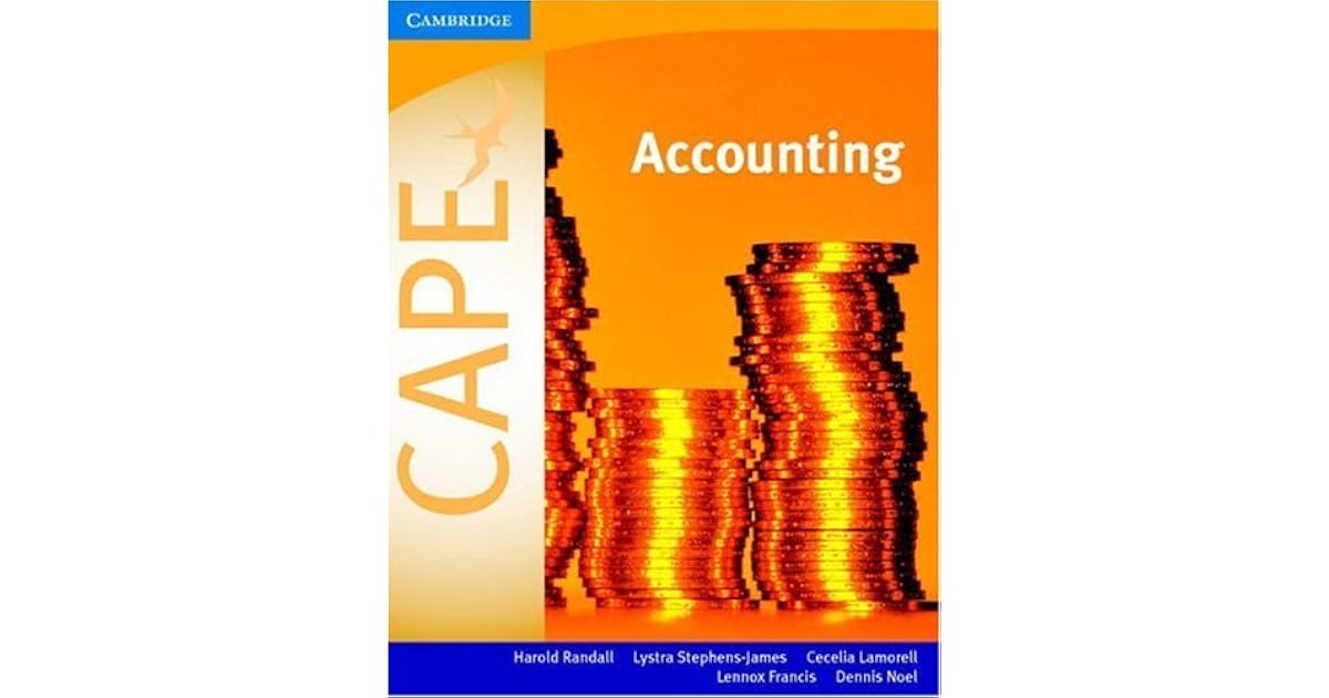 Accounting for Cape by Harold Randall