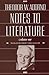 Notes to Literature, Volume 1