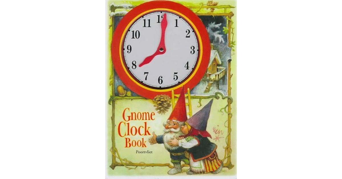 Home & Living Gnome Clock Clocks