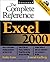 Excel 2000: The Complete Reference