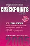Cambridge Checkpoints VCE Legal Studies 2005
