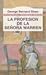 La profesión de la señora Warren