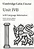 Cambridge Latin Course Unit 4B North American edition (North American Cambridge Latin Course)