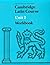 Cambridge Latin Course Unit...
