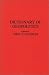 Dictionary of Geopolitics (...