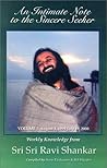 An Intimate Note to the Sincere Seeker, Volume 5 by Ravi     Shankar