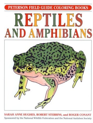 Field Guide to Reptiles and Amphibians Coloring Book (Paperback)