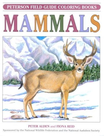 Mammals (Peterson Field Guide Coloring Book)