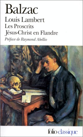 Louis Lambert : suivi de Les Proscrits et de Jésus-Christ en Flandre (Mass Market Paperback)