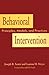 Behavioral Intervention: Principles, Models, and Practices