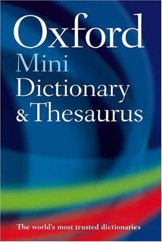 Oxford Mini Dictionary & Thesaurus (Paperback)