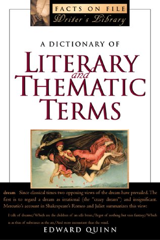 A Dictionary of Literary and Thematic Terms (Paperback)