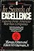 In Search of Excellence by Thomas J. Peters In Search of Excellence by Thomas J. Peters