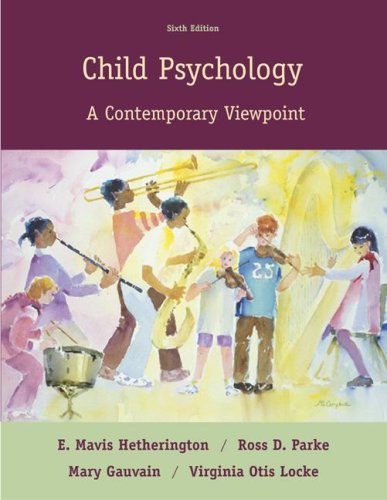 Child Psychology: A Contemporary Viewpoint (Hardcover)