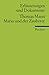 Mario und der Zauberer. Erläuterungen und Dokumente