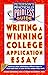 Writing a Winning College A...