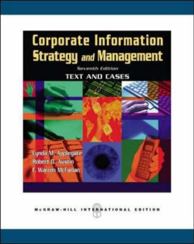 Corporate Information Strategy and Management: Text and Cases (Paperback)