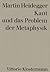 Kant und das Problem der Metaphysik