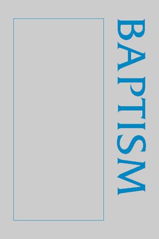 A Baptism Sourcebook (Sourcebook Series)