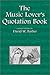 The Music Lover's Quotation Book