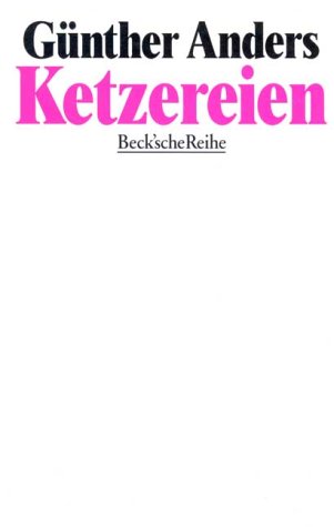 Ketzereien. (Paperback)