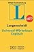 Langenscheidts Universal-Wörterbuch, Englisch